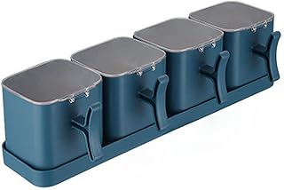Bouteilles à épices yemekia, pot à épices de cuisine, pot à épices hermétique