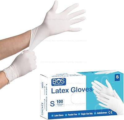 Gants en latex sans poudre bio safety - gants extra résistants - parfaits