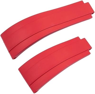 20mm 21mm bracelet de montre en caoutchouc fluoré pour rolex