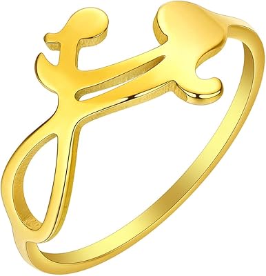 Bague infinie en or mère et enfant (fils ou fille), bague maman