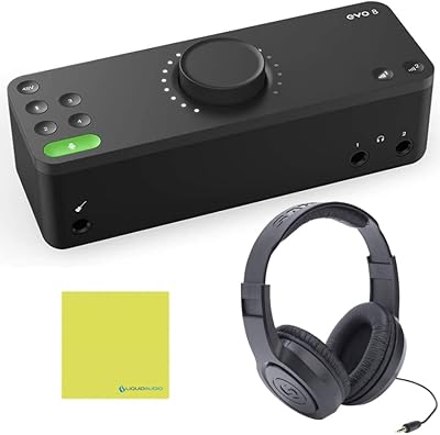 Interface audio usb evo 8 4-en-4 + ensemble casque audio résident odent