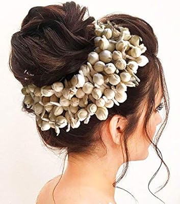 Accessoires pour cheveux pour chignon évasé ghagra 1884 gouda, couleur blanche, paquet