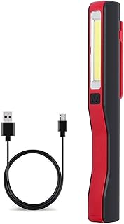 Lampe de travail à led rechargeable, lampe d'inspection magnétique cop, kit de lampe