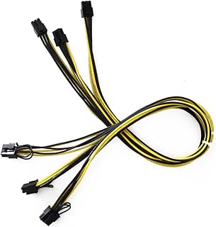 Câble pce 60 cm 6 broches à 8 (6 + 2) broches gpu