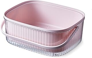 Panier de lavage de fruits et légumes en plastique double couche vue, passoire