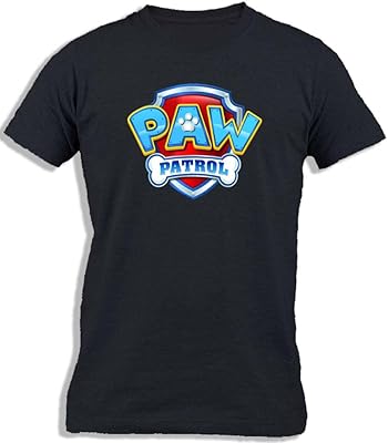 T-shirt en coton avec logo paw patrol pour enfants d'icaprontm | dessins animés