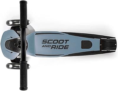Scott & ride highway kick scooter 5 led 96434, acier