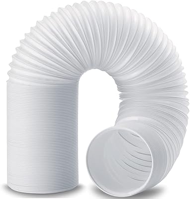 Tuyau de climatiseur portable, 5,9" de diamètre et 80" de longueur, tuyau d'échappement