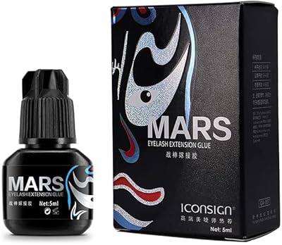 Colle d'extension de cils econsign mars, séchage rapide 1 à 3 secondes, colle