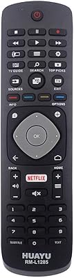 Télécommande de remplacement pour téléviseur philips huayu rm-l1285 - télécommande de remplacement parfaite