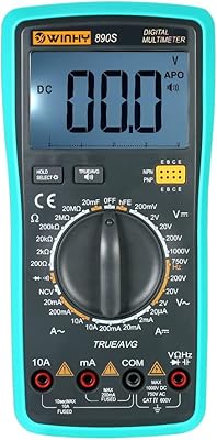 Testeur portatif numérique lcd multifonction j/e, testeur de tension, de capacité