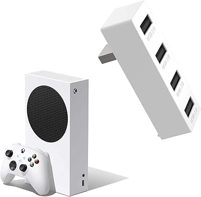 Extension de hub usb 2.0 pour xbox series s adaptateur d'extension