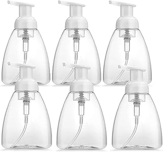 Distributeur de savon moussant paquet de 6 distributeurs pour les mains rechargeables