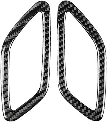 Autocollant de garniture intérieure en fibre de carbone compatible avec mercedes-benz classe
