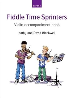 Livre d'accompagnement pour violon fiddle time sprinters