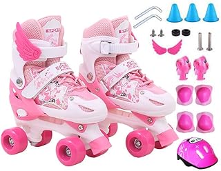 Chaussures de skate à quatre roues unisexes pour enfants