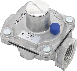 Régulateur de pression de gaz naturel maxitrol rv47l filetage fpt 1 2" entrée