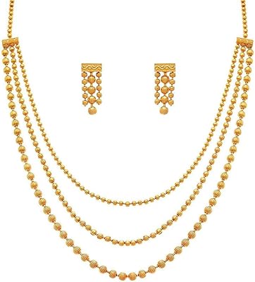 Aheli bollywood traditionnel doré collier boucles d'oreilles ensemble de bijoux pour femmes