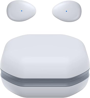 Mini écouteurs bluetooth sans fil, minuscules écouteurs semi-intra-auriculaires petits/légers/fins pour dormir sur le côté/travail/fitness/course/conduite,