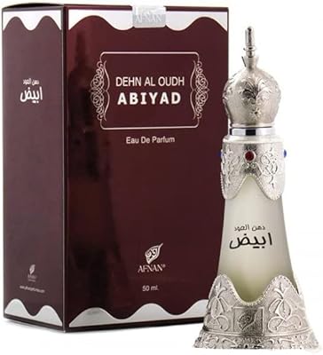 Huile de parfum concentrée afnan white oud pour unisexe, 20 ml
