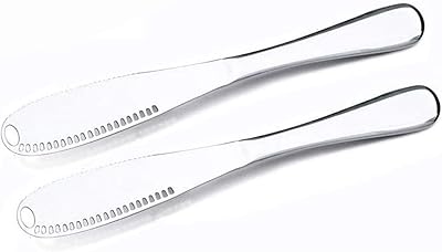 Couteau à beurre junker 3 en 1 en acier inoxydable 2 pièces