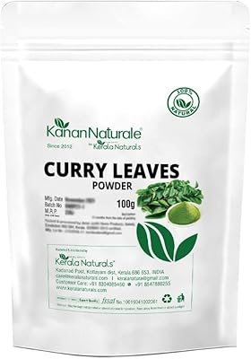 Poudre de feuilles de curry (muraya koenigi) 100g - favorise la croissance