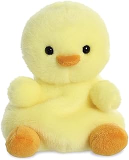 Peluche palm pals aurora betsy le poussin, 61244, 5 pouces, jaune