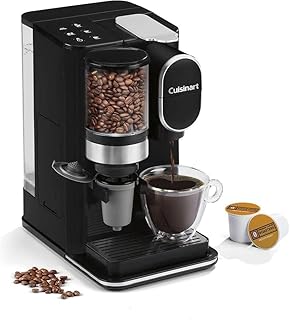 Cafetière à couvercle unique + moulin à café, 1,3 l, noir dgb-2