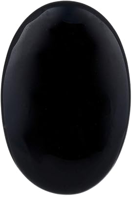 Nobuyai pierre d'obsidienne soulagement de l'anxiété pierre de palme pierre de massage ovale