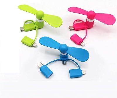 Mini ventilateur de téléphone usb makingtec, ventilateur otg rotatif à 180 degrés, ventilateur