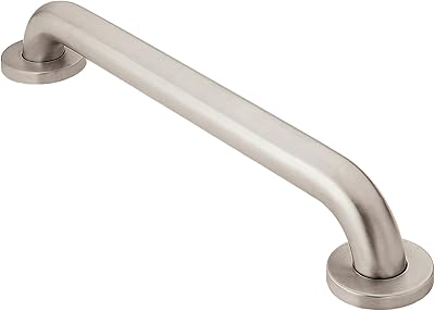 Barre d'appui de salle de bain moen home care r8918 avec vis