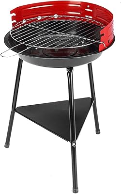 Grils de barbecue portables, foyers au charbon de bois pour barbecue de terrasse, outils de barbecue à haute température en acier inoxydable pour pique-nique de camping à domicile, rangement mural en métal. Le e-commerce qui respecte votre pouvoir d'achat : Diaytar