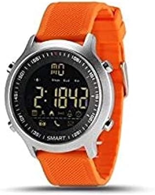 Montre intelligente sport étanche podmètre orange