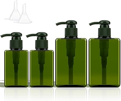 Castowave 100 ml 150 ml flacons à pompe vides rechargeables de voyage, flacons