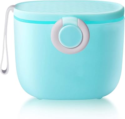 Distributeur de lait portable pour bébé alykdon avec poignée de transport et cuillère
