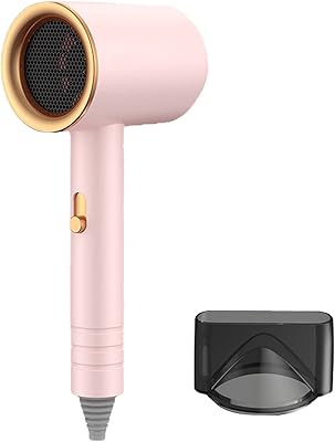 Sèche-cheveux avec concentrateur, sèche-cheveux portable professionnel, sèche-cheveux ionique pour soins capillaires, sèche-cheveux à
