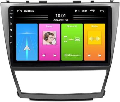Autoradio android 12 pour toyota camry 40 2006-2011 gps lecteur vidéo multimédia unité