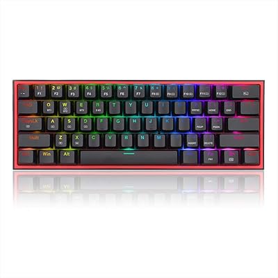 Clavier de jeu mécanique filaire redragon fizz pro k616-rgb bluetooth 24