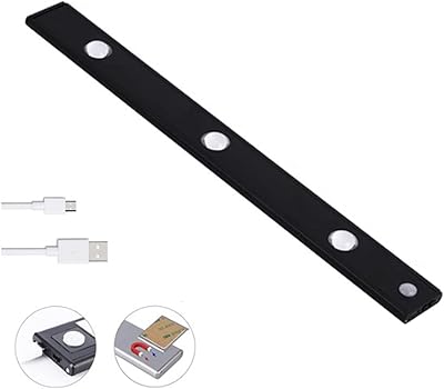 5v led armoire lumière capteur de mouvement humain 500 700mah barre