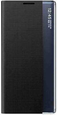 Baidiyu coque pour huawei y5 2019, miroir avant smart flip housse de protection