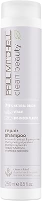 Le shampooing réparateur clean beauty de paul mitchell renforce et protège, pour cheveux