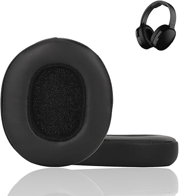 Coussins d'oreille de remplacement sivvi, casque bluetooth sans fil skullcandy crusher hesh 3