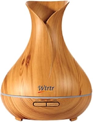 Humidificateur d'air wtrtr 500 ml, diffuseur d'huiles essentielles avec humidificateur à brume fraîche