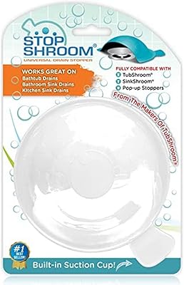 Bouchon universel stopshroom pour baignoire salle de bain et évier de cuisine