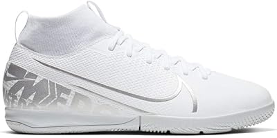 Chaussures de football nike mercurial superfly 7 academy ac pour garçons, argent 0