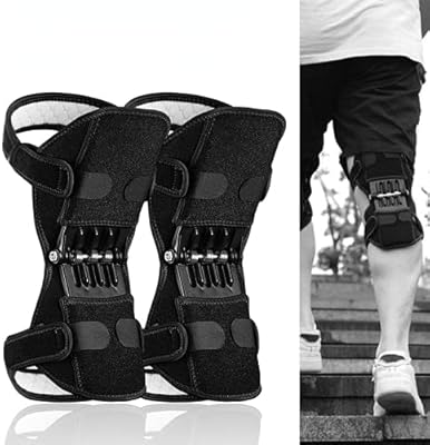 Genouillères antidérapantes respirantes histity pour l'élévation de l'articulation du genou, coussinets à rebond puissant avec ressort pour la protection des jambes. L'alternative e-commerce intelligente au Sénégal : Diaytar