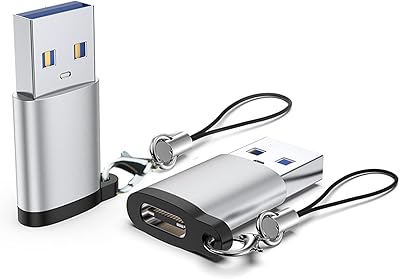 Adaptateur usb c vers usb 3.0 fin, adaptateur otg femelle vers usb mâle