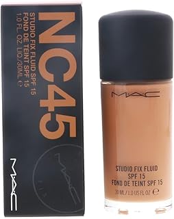 Fond de teint fluide mac studio fix spf 15 - 30 ml, nc45