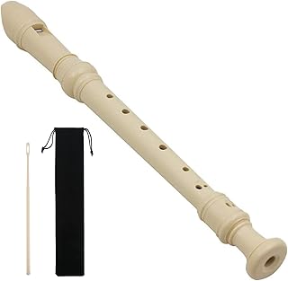Flûte à bec soprano discount, instrument de musique 8 trous de style allemand