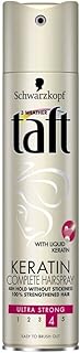 Laque capillaire taft schwarzkopf phyto-kératine, 250 ml, tenue 4